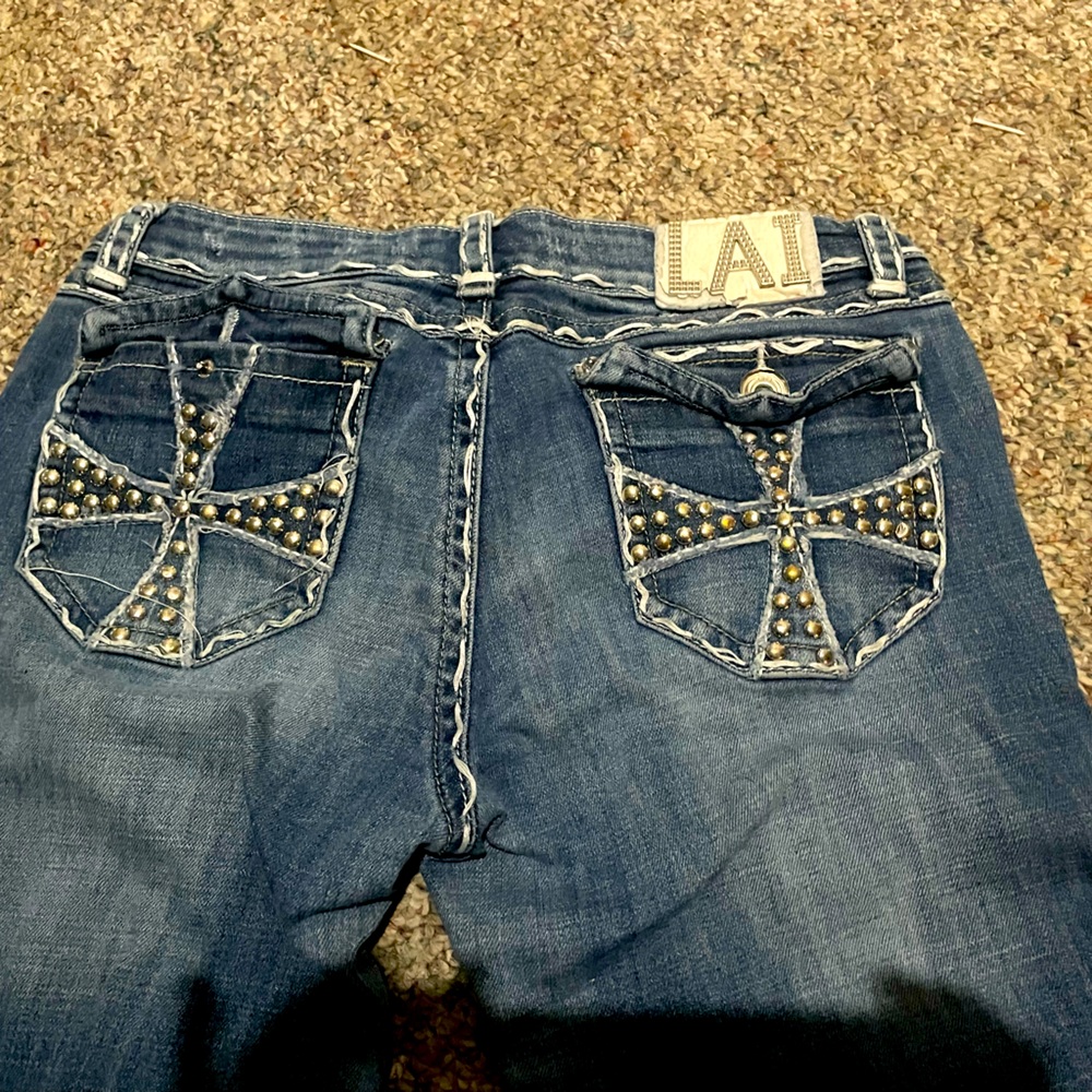 L.A idol jeans size 11